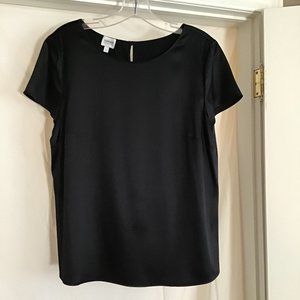 Armani Black Silk Blouse